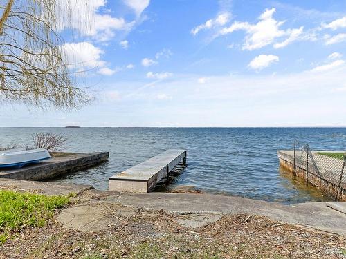 101 25E Avenue, Sainte-Barbe, QC - Outdoor With Body Of Water With View