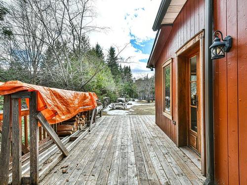 Terrasse - 1501 Rue Merette, Val-David, QC - Outdoor With Deck Patio Veranda