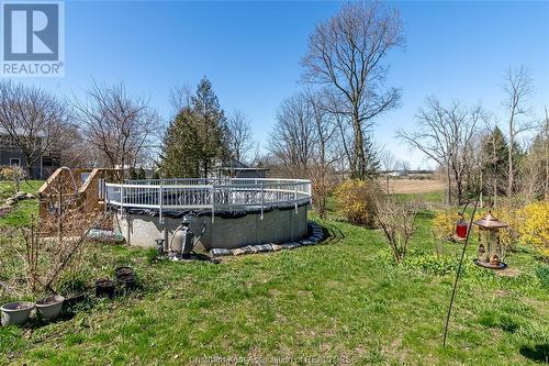 137 Main Street East, Highgate, ON - Outdoor With Above Ground Pool