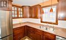 873 Route 102, Swan Creek, NB  - Indoor Photo Showing Kitchen With Double Sink 
