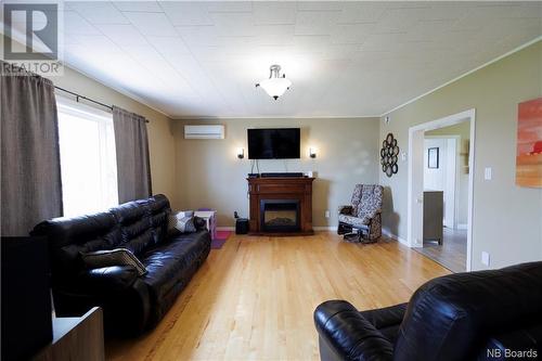 478 Portage Road, Grand-Sault/Grand Falls, NB - Indoor Photo Showing Living Room With Fireplace