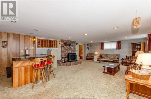 891 Elmwood Dr, Moncton, NB - Indoor With Fireplace