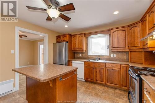 266 Bulman Dr, Moncton, NB - Indoor Photo Showing Kitchen With Double Sink