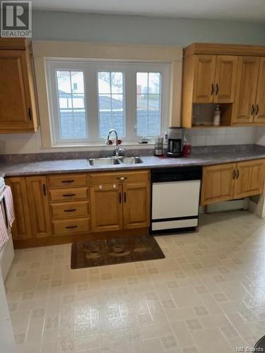 357 Catherine Street, Dalhousie, NB - Indoor Photo Showing Kitchen With Double Sink