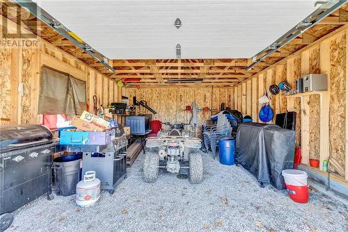 375A Lakeshore Drive, Mindemoya, ON - Indoor Photo Showing Garage