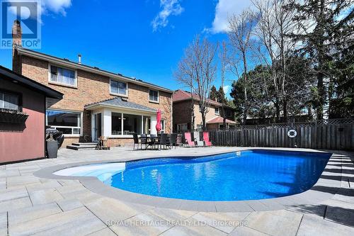 617 Weyburn Sq, Pickering, ON - Outdoor With In Ground Pool With Deck Patio Veranda