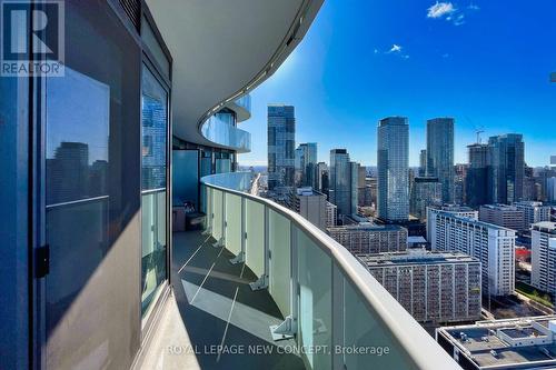 3508 - 403 Church Street, Toronto, ON - Outdoor With Balcony With View