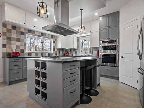 Cuisine - 260 Ch. Girouard, Rivière-Rouge, QC - Indoor Photo Showing Kitchen With Upgraded Kitchen