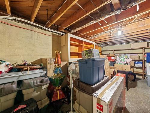 763 Helvetia Cres, Saanich, BC - Indoor Photo Showing Basement