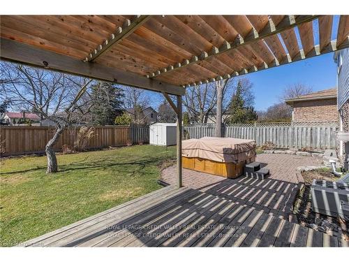 28 Parkview Pl, Brampton, ON - Outdoor With Deck Patio Veranda