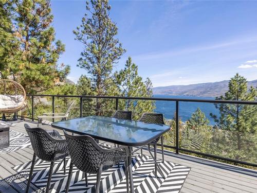 3943 Trepanier Heights Place, Peachland, BC - Outdoor With Body Of Water With Deck Patio Veranda With View
