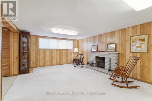 50 Claywood Rd, Toronto, ON - Indoor With Fireplace