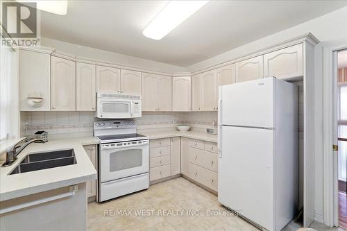 50 Claywood Rd, Toronto, ON - Indoor Photo Showing Kitchen With Double Sink
