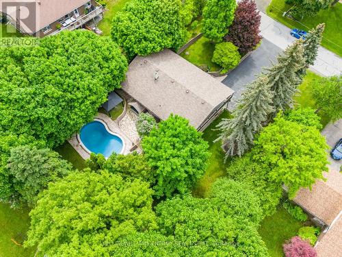 888 Swiss Heights, Oshawa, ON - Outdoor With In Ground Pool