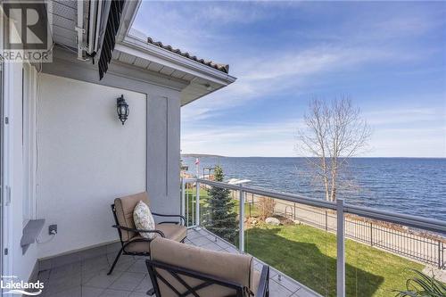 491 Aberdeen Boulevard, Midland, ON - Outdoor With Body Of Water With Balcony With View With Exterior