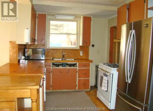 102 Victoria Avenue, Ridgetown, ON - Indoor Photo Showing Kitchen With Double Sink