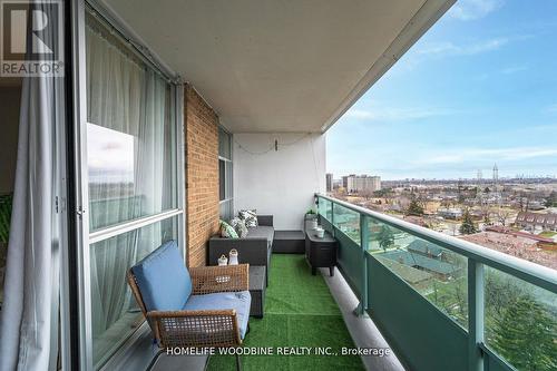 #1009 -44 Longbourne Dr, Toronto, ON - Outdoor With Balcony With Exterior