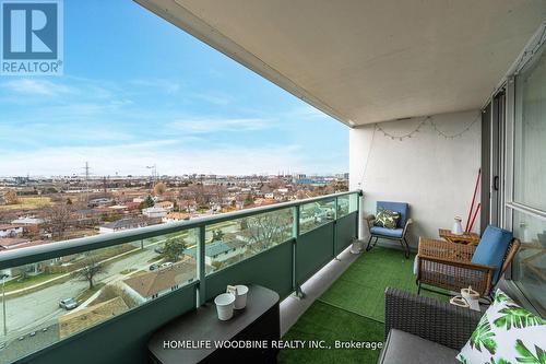 #1009 -44 Longbourne Dr, Toronto, ON - Outdoor With Balcony With View With Exterior