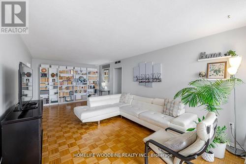 #1009 -44 Longbourne Dr, Toronto, ON - Indoor Photo Showing Living Room