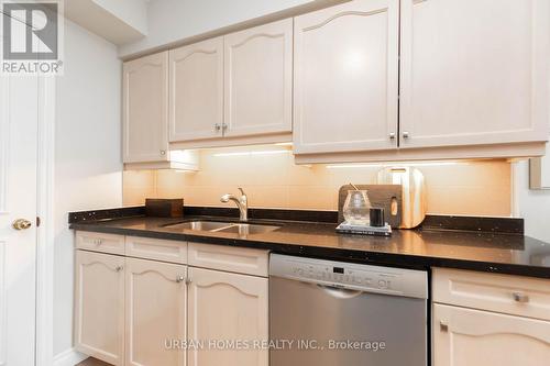 #3805 -1 Palace Place Crt, Toronto, ON - Indoor Photo Showing Kitchen With Double Sink
