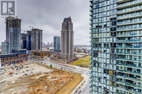 1906 - 4085 Parkside Village Drive, Mississauga, ON - Outdoor With Facade