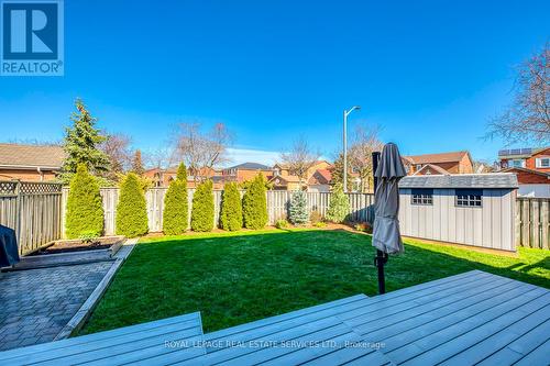 3087 Cascade Crt, Mississauga, ON - Outdoor With Deck Patio Veranda With Backyard