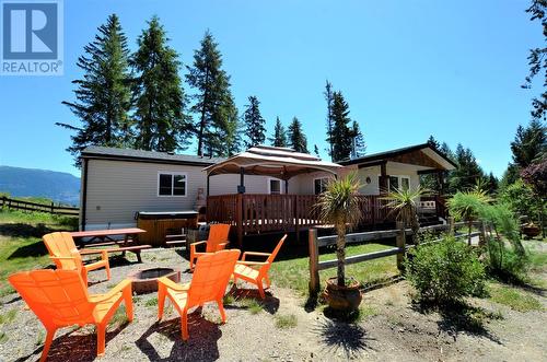 455 Albers Road, Lumby, BC - Outdoor With Deck Patio Veranda