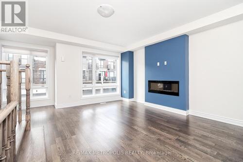 6 Lake Trail Way, Whitby, ON - Indoor Photo Showing Living Room With Fireplace