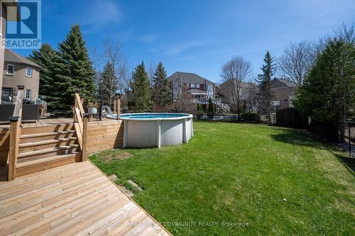 715 Highland Blade Rd, Newmarket, ON - Outdoor With Above Ground Pool With Backyard