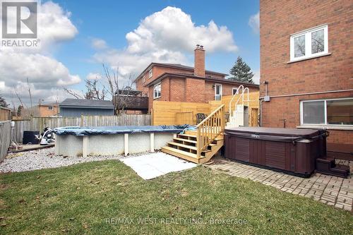 39 Moccasin Trail, Vaughan, ON - Outdoor With Above Ground Pool With Deck Patio Veranda With Exterior