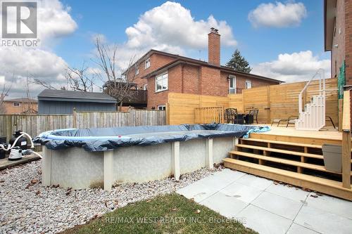 39 Moccasin Tr, Vaughan, ON - Outdoor With Above Ground Pool