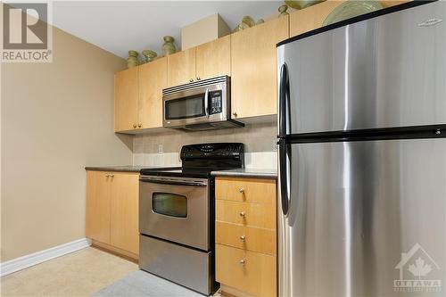 251 Crestway Drive Unit#D, Ottawa, ON - Indoor Photo Showing Kitchen With Stainless Steel Kitchen