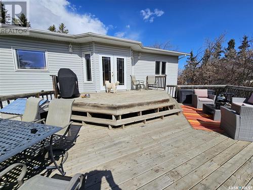 302 Centre Avenue, Meadow Lake, SK - Outdoor With Deck Patio Veranda With Exterior