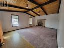 5204 Post Place, Macklin, SK  - Indoor With Fireplace 