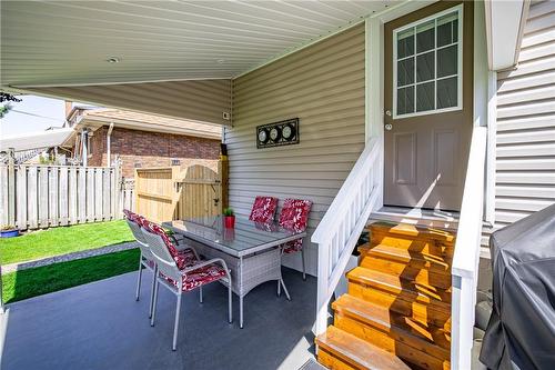 295 Scholfield Avenue S, Welland, ON - Outdoor With Deck Patio Veranda With Exterior