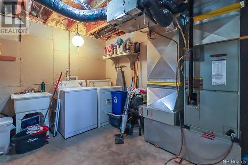 32 Mcgraw Road, Bains Corner, NB - Indoor Photo Showing Laundry Room