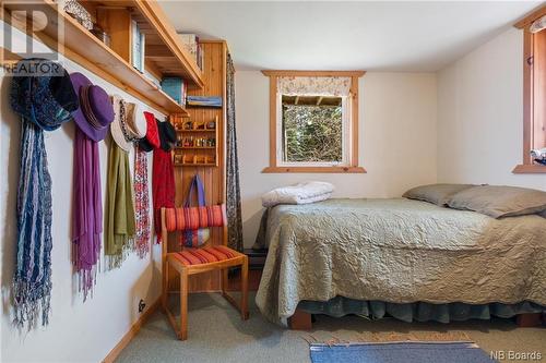 3505 Route 915, Cape Enragé, NB - Indoor Photo Showing Bedroom