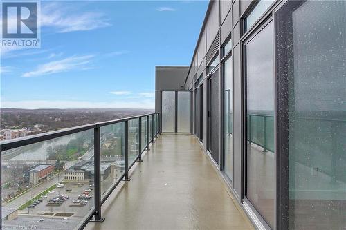 15 Glebe Street Unit# 2005Ph, Cambridge, ON - Outdoor With Balcony With View With Exterior