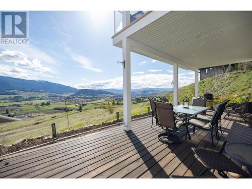98 Ranchland Place, Coldstream, BC - Outdoor With Deck Patio Veranda With View With Exterior