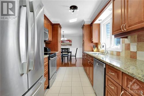 1782 Ernest Avenue, Ottawa, ON - Indoor Photo Showing Kitchen With Double Sink