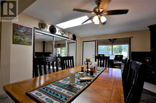 455 Albers Road, Lumby, BC - Indoor Photo Showing Dining Room