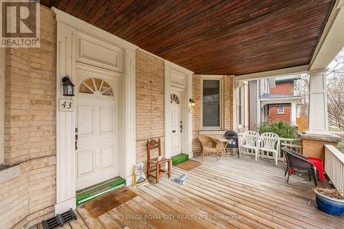 41-43 Suffolk Street, Guelph (Exhibition Park), ON - Outdoor With Deck Patio Veranda With Exterior