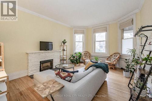 41-43 Suffolk Street, Guelph, ON - Indoor Photo Showing Living Room With Fireplace