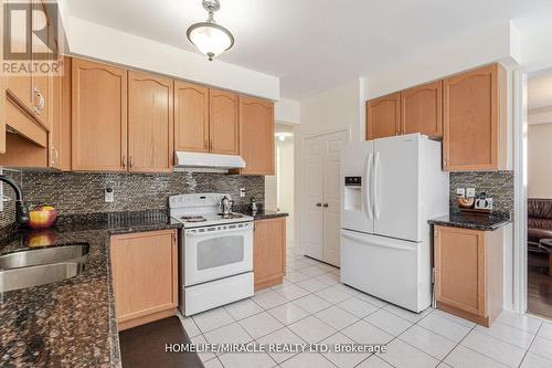 38 Mario St, Brampton, ON - Indoor Photo Showing Kitchen With Double Sink