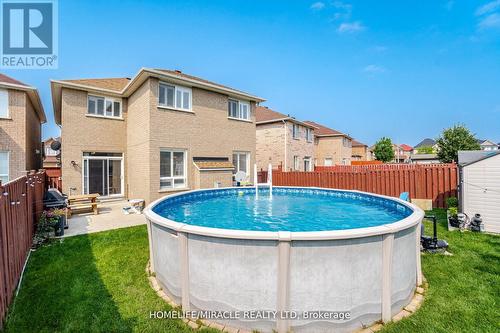 38 Mario Street, Brampton, ON - Outdoor With Above Ground Pool With Exterior