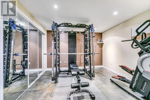3754 Brinwood Gate, Mississauga, ON - Indoor Photo Showing Gym Room