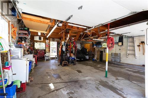 176 Niagara Road, Nipissing, ON - Indoor Photo Showing Garage