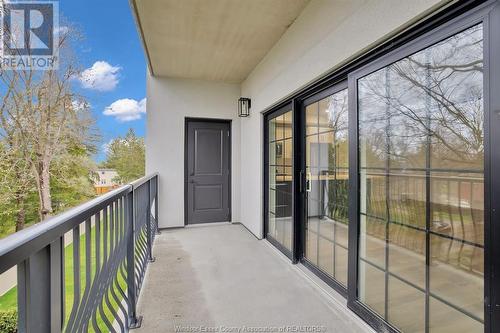 3817 Howard Unit# 309, Windsor, ON - Outdoor With Balcony With Exterior