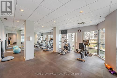 #1011 -23 Hollywood Ave, Toronto, ON - Indoor Photo Showing Gym Room