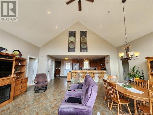 661 Ch De L'Eglise, Saint-André, NB - Indoor With Fireplace